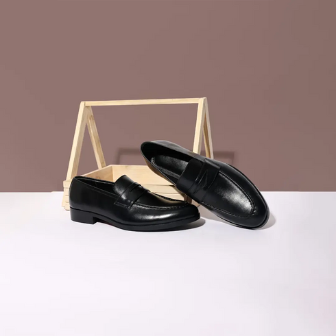 MARCEL – Loafer Black | Classic Men’s Slip-On Shoes