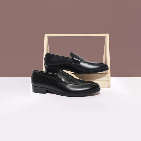 MARCEL – Loafer Black | Classic Men’s Slip-On Shoes