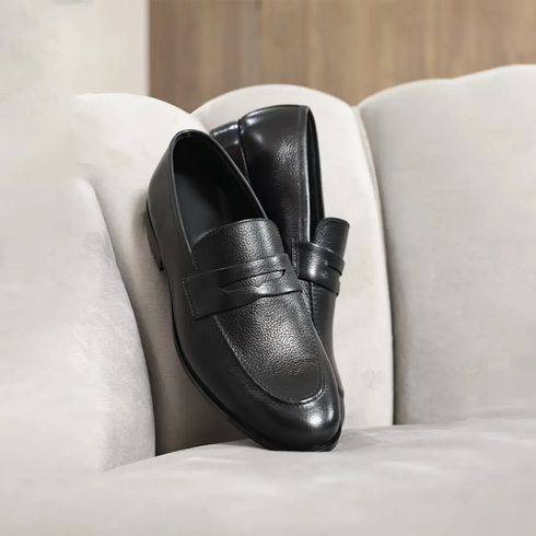 Nero – Black Penny Loafer | Premium Men’s Classic Slip-On Shoes