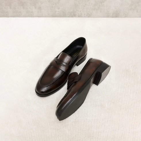 RUFORD – Brown Leather Loafers | Classic & Elegant Footwear