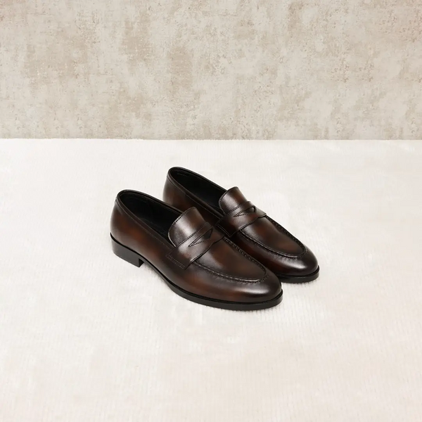 RUFORD – Brown Leather Loafers | Classic & Elegant Footwear
